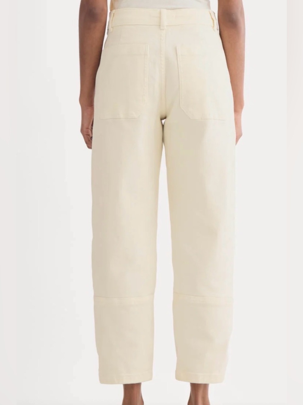 Everlane Utility Barrel Pant Color Bone Size 2. - Picture 2 of 10
